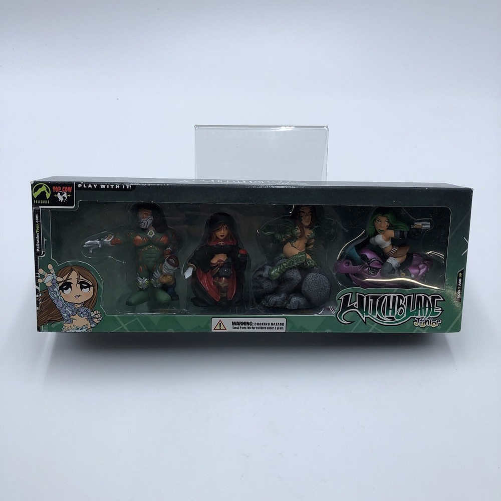 Witchblade Junior Collectible Figurines Set 2003 4 Pack