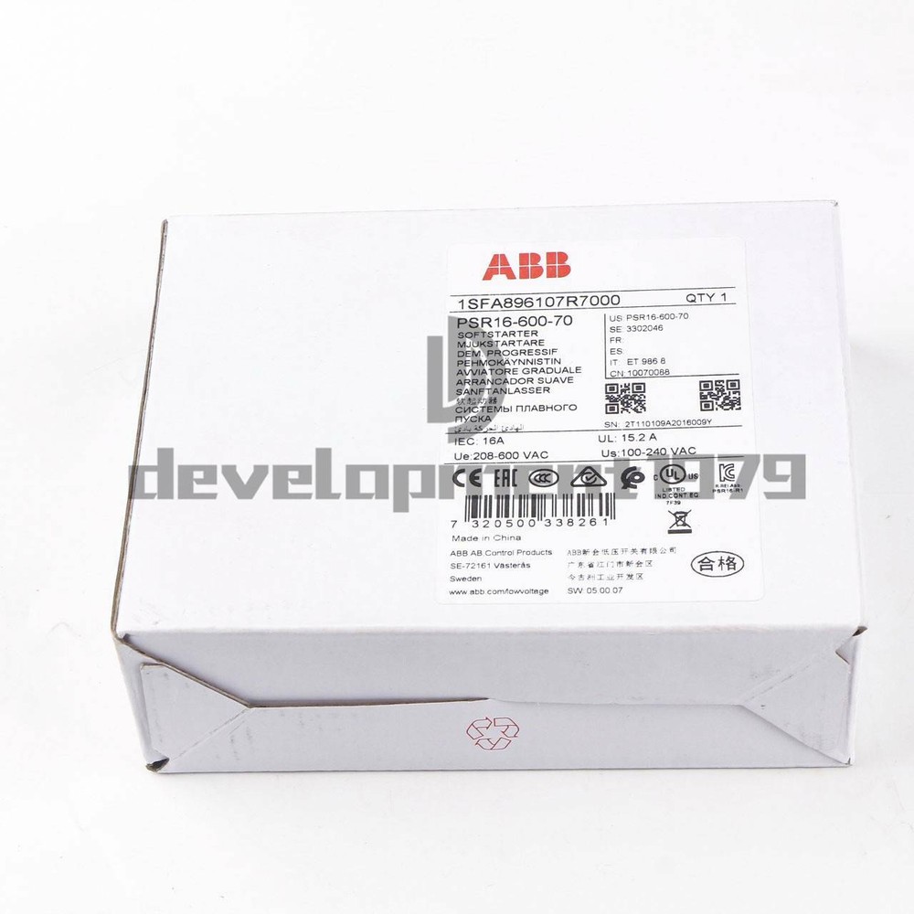 1PC PSR16-600-70 7.5KW Soft Starter