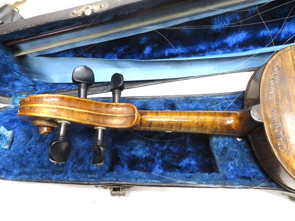 Vintage Violin, Bow and Case