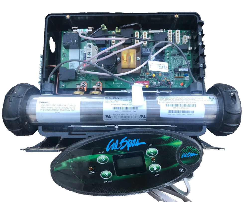 Cal Spas 5100 Spa Pack With Topside (Tested) Will Separate
