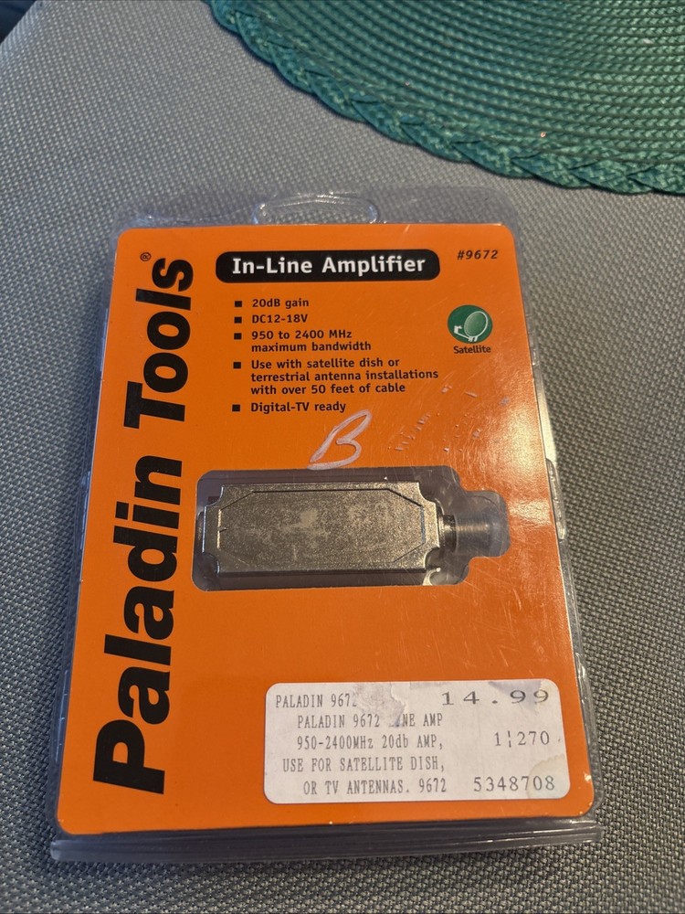 Paladin Tools 9672 In-Line Amplifier