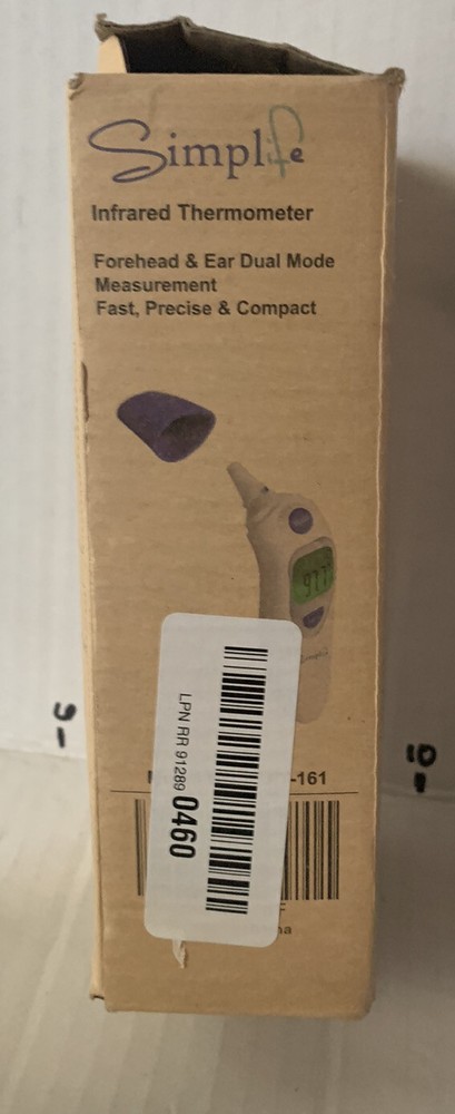 Infrared Thermometer, Ear and Forehead