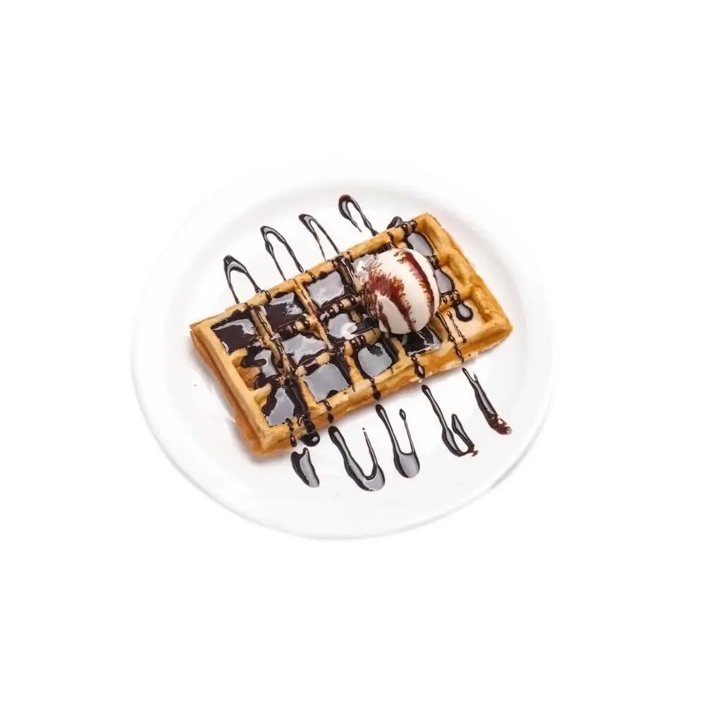 FORM FOR BAKING THICK WAFFLES (WAFFLE IRON) RECTANGULAR "BELGIAN VIENNA WAFFLES"
