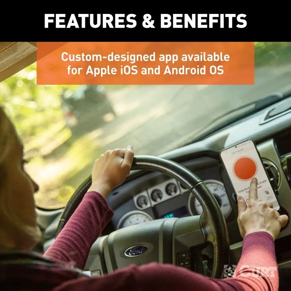 CURT 51180 Echo Mobile Tri-Axis Inertia Brake Control