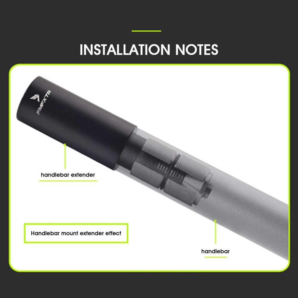 Bicycle Handlebar Extension Bicycle Aluminum Alloy Handlebar Extender Compatible