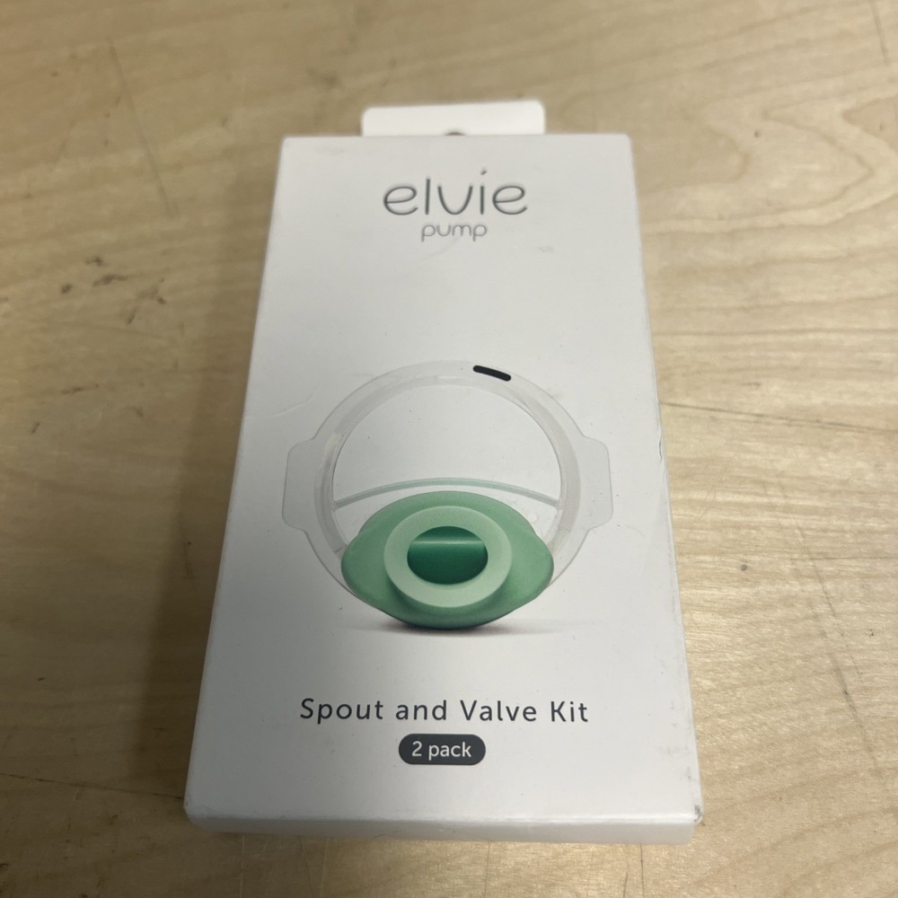 Elvie Pump Spout and Valve Kit (2 Pack) Teal