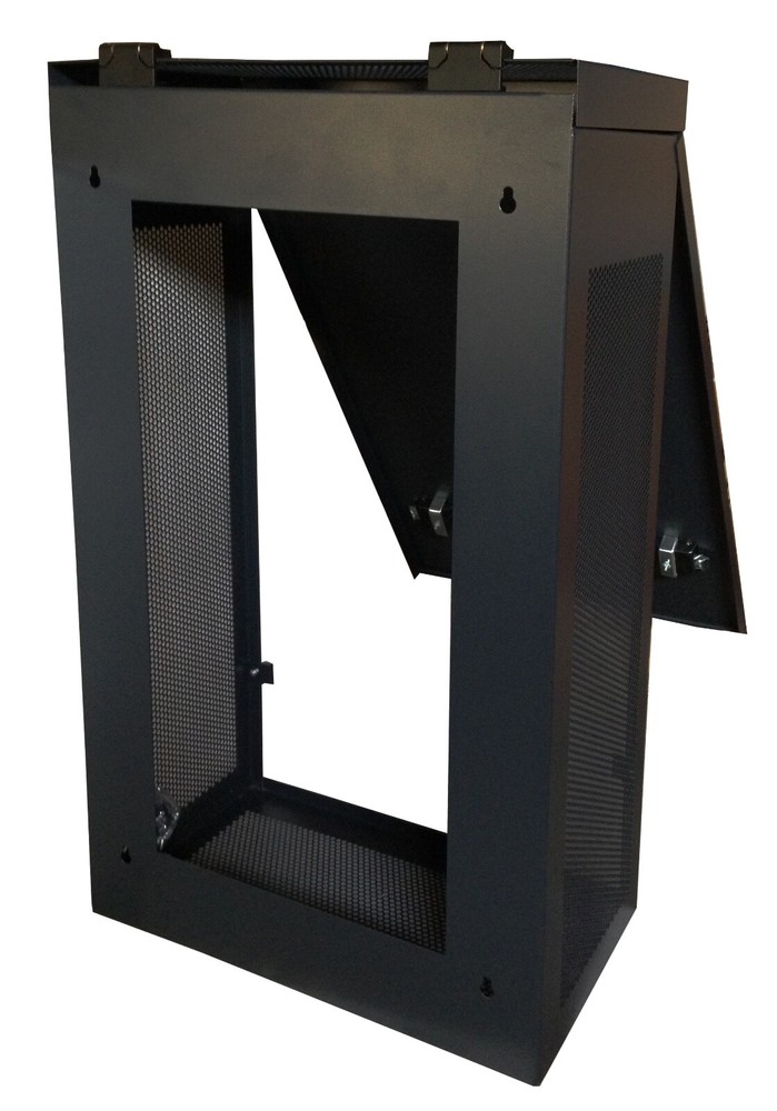 6U 35" Depth Server Rack Cabinet Unique Compact Solution! FITS MOST SERVERS