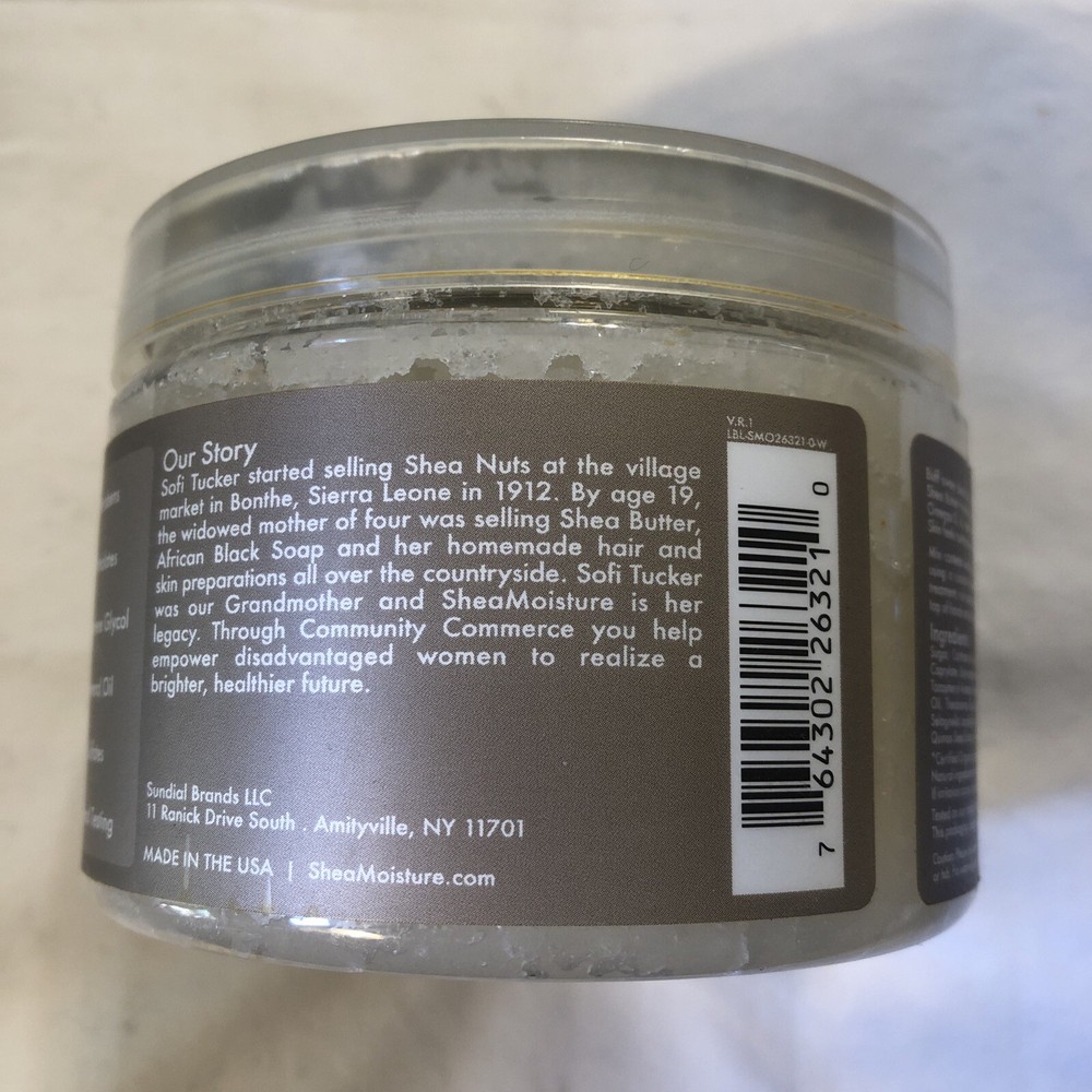 Shea Moisture Omega3,6,9 Rescue Hand & Body Scrub 12oz