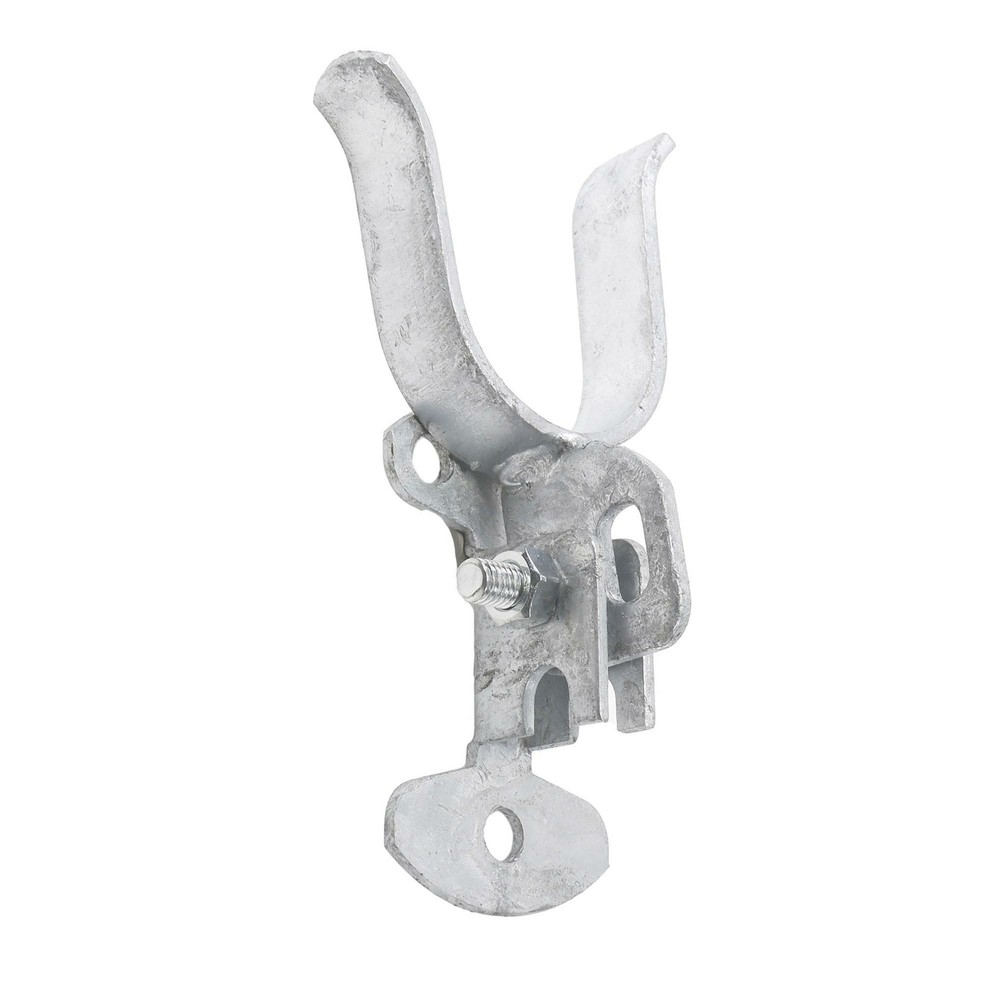 Gate Fork Latch - 1 5/8" Wall Mount - Chain Link Fence. Gate Hardware
