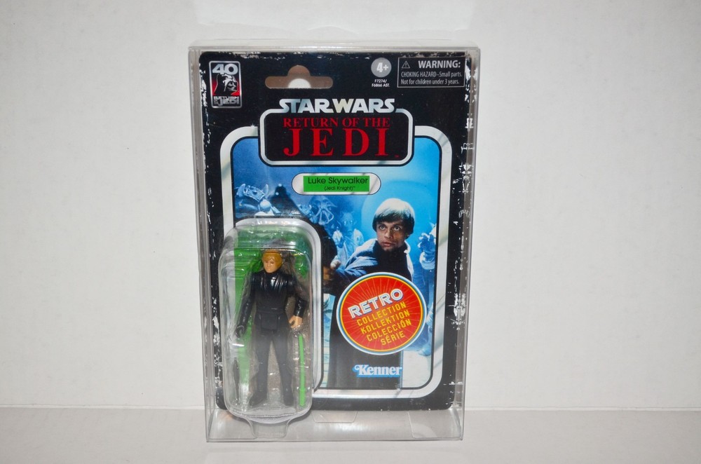 Star Wars Vintage 3.75" Action Figures Plastic Protective Cases Display Storage