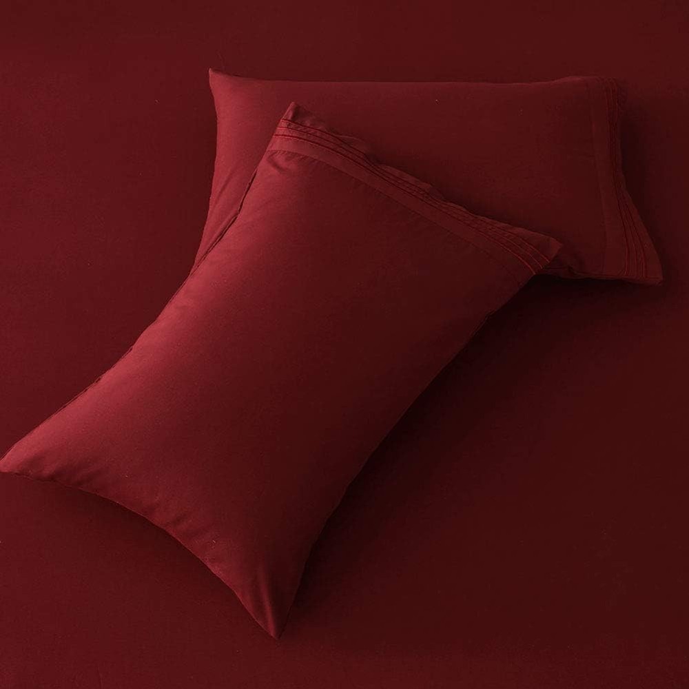 Bed Sheet Set Super Soft Microfiber 1800 Thread Count Luxury Egyptian Sheets