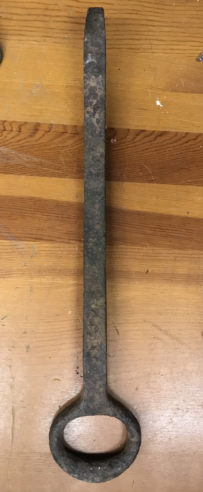 Antique Primitive Cast Iron Pump Handle Hand Forged Jack Hydrant Repurpose