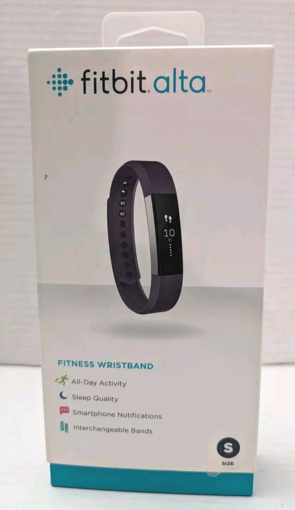 Fitbit Alta Fitness Tracker - Plum - Small Open Box