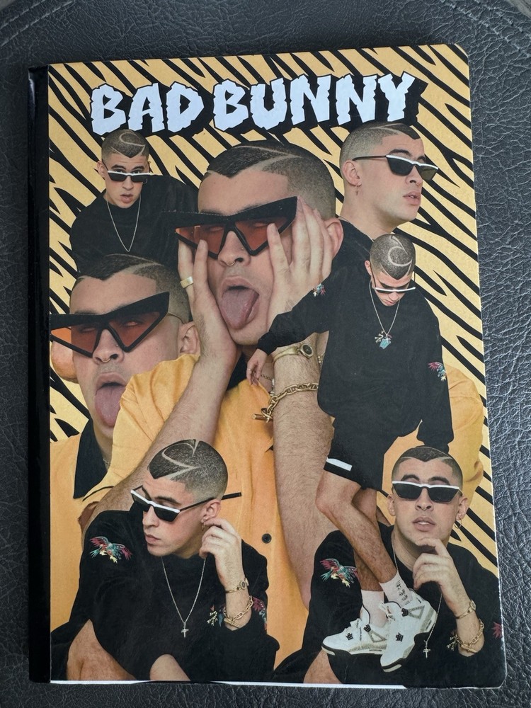 Bad bunny Notebook Siempre Picheo Composition Notebook For School.