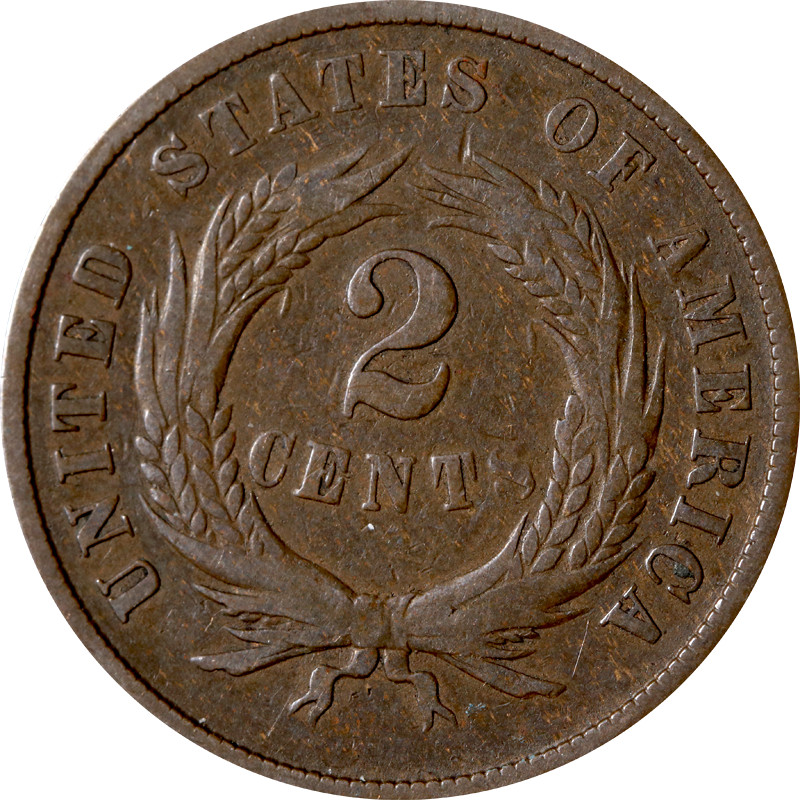 1867 Two (2) Cent Piece