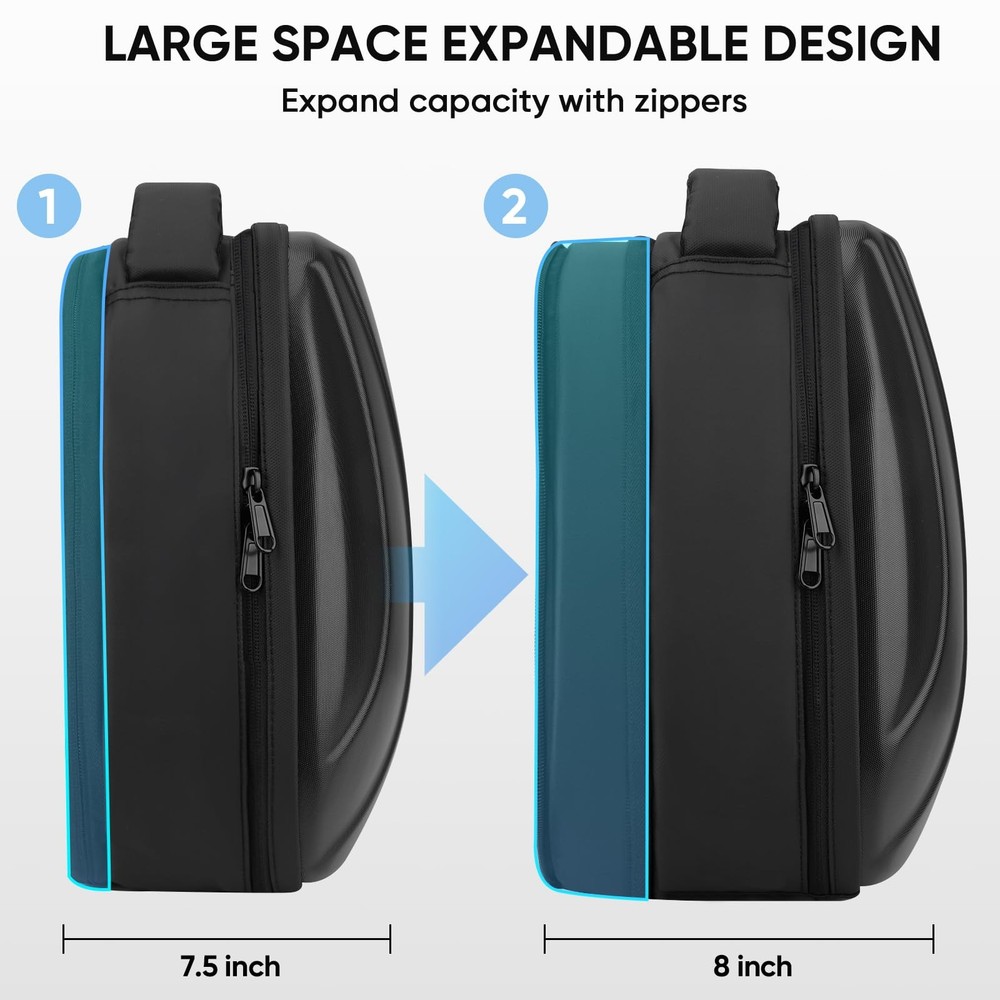 Large Capacity Carrying Case for Meta Quest 3/2 VR Headset & Accessories