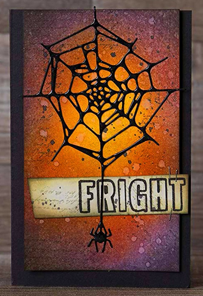 Sizzix Thinlits Spider Web #664747 2pk set Retail $14.99 by Tim Holtz