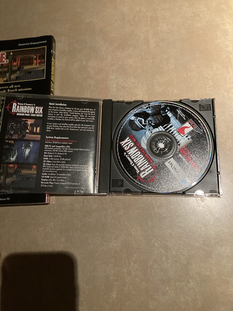 Tom Clancy's Rainbow Six & Eagle Watch Gold Edition by Knight & CD-ROM