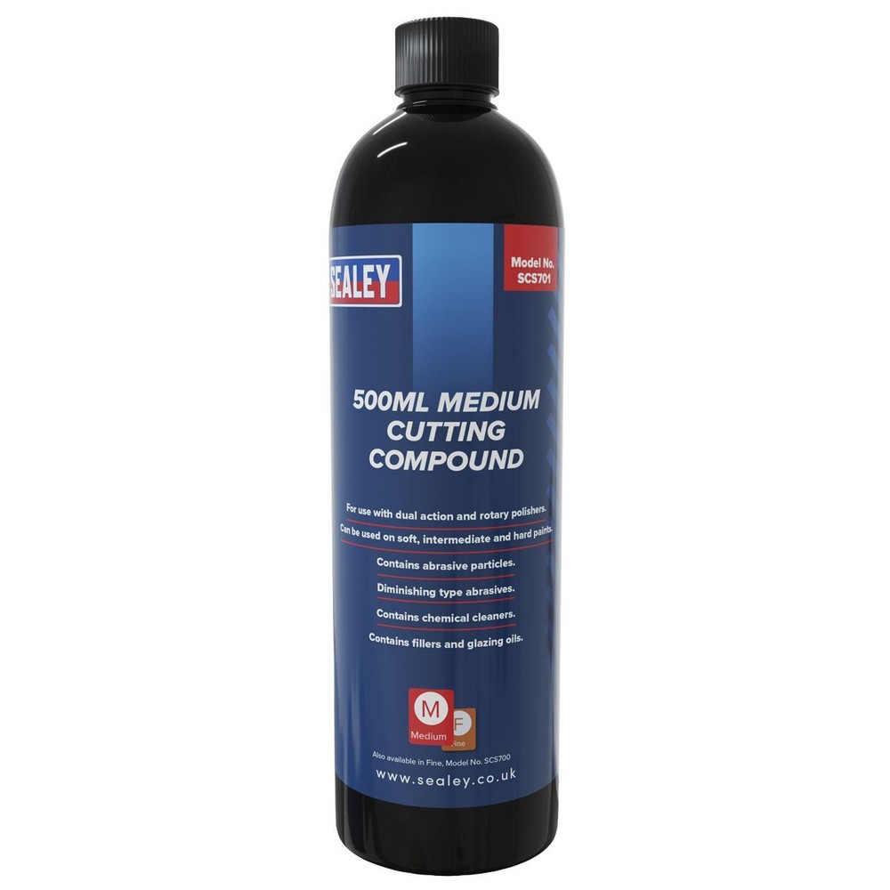Sealey SCS701 Cutting Compound Medium 500ml