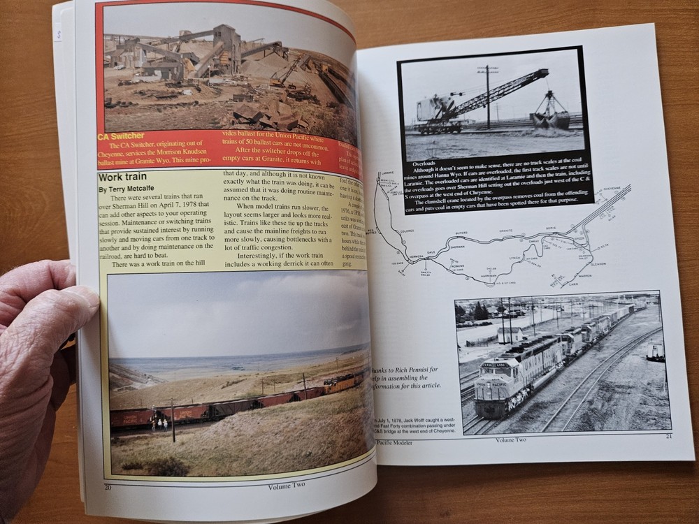 Union Pacific Modeler Volume Two (1996 paperback)