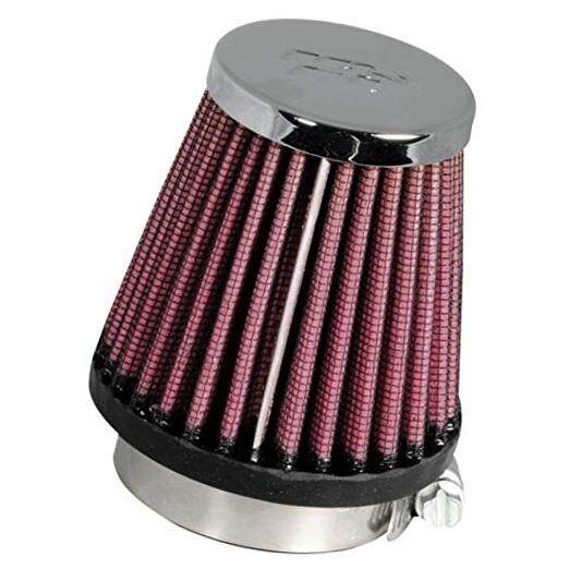 High-Flow Original Lifetime Universal Clamp-On Air Filter: High Performance,