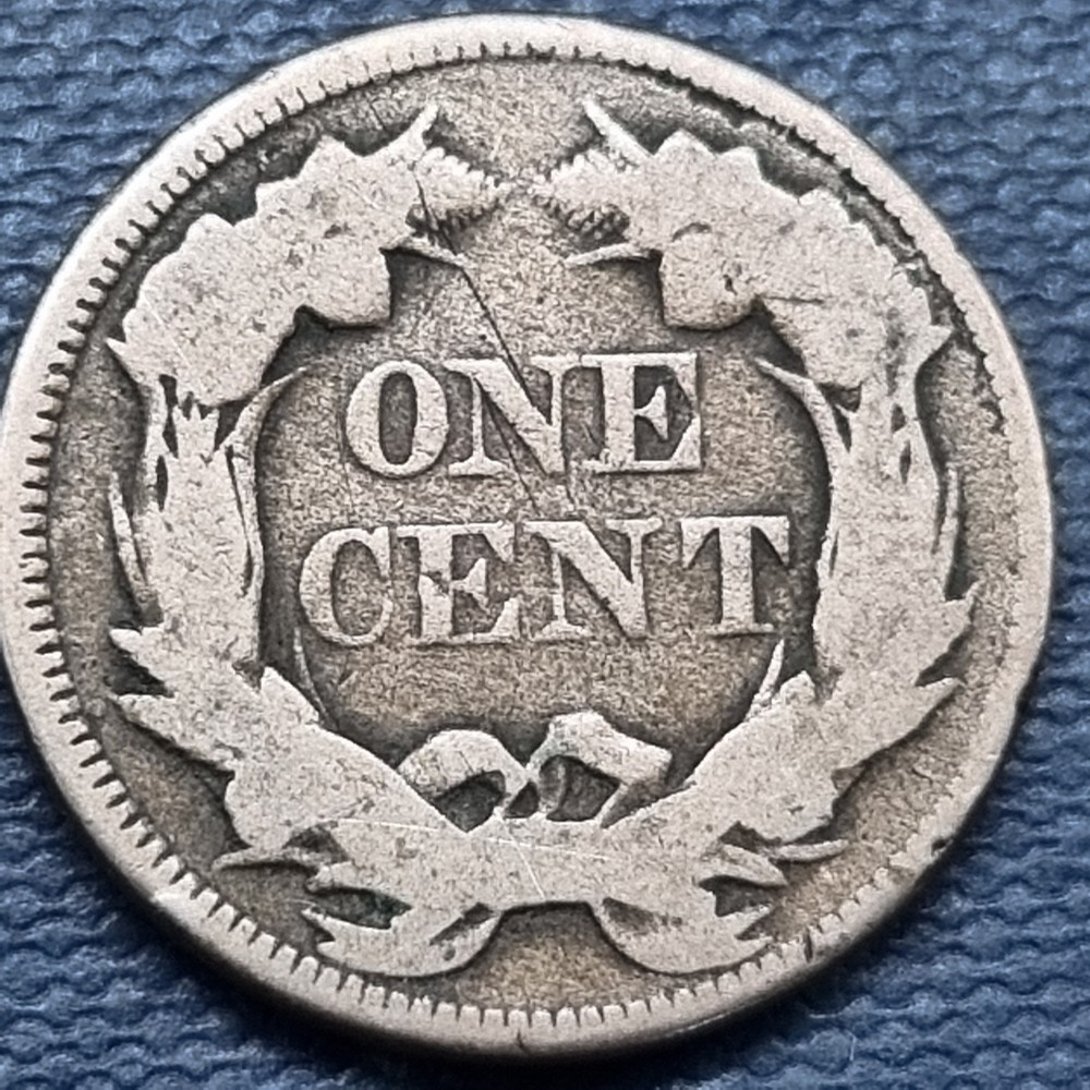 1858 Flying Eagle Cent 1c Circulated #101909
