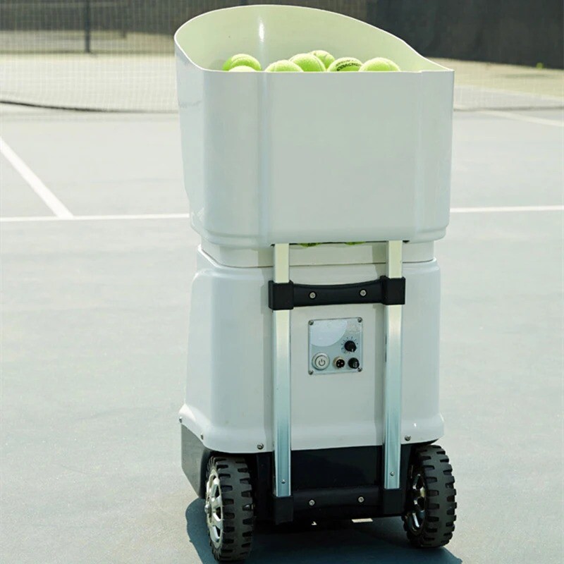 Intelligent Electronic Tennis Ball Machine Portable Tee with Remote Control
