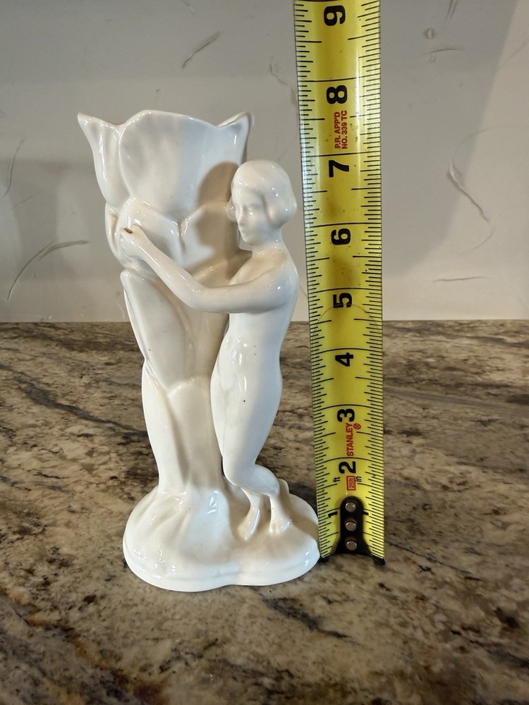 Vintage 1950s SylviaC Cherub Cornucopia