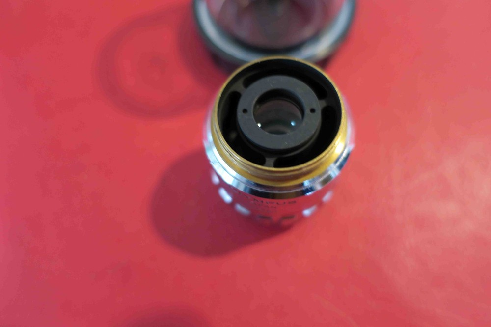 OLYMPUS MICROSCOPE OBJECTIVE LENS IC 5 NEO SPLAN 5
