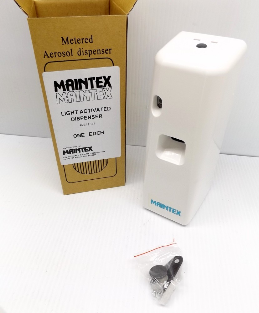 Maintex 2317531 #757 Light Activated Metered Dispenser 6000 Cu Ft Coverage