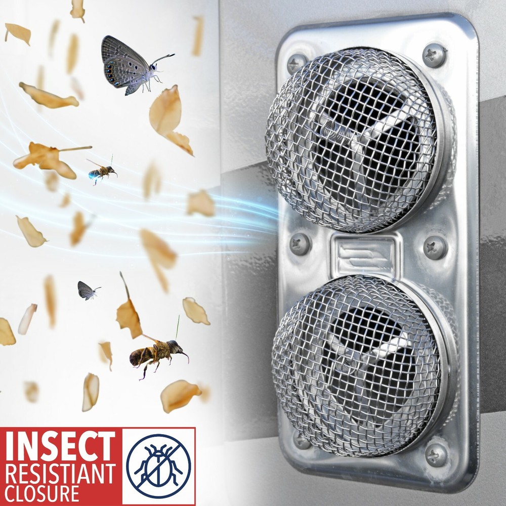 RV Insect Pest Vent Screen for Furnace and Water Heater Stainless Steel Trailer