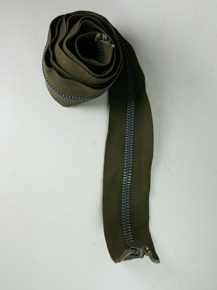 Military Green Zipper