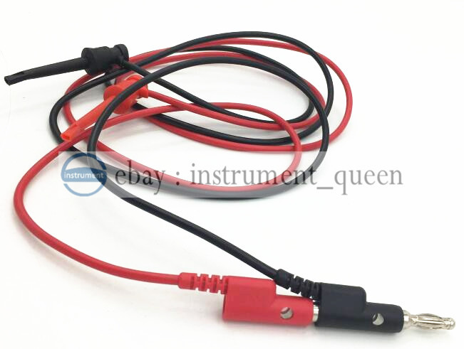 Mini-Hook Test Lead Set multi-stacking 4mm banana plugs,Replace TL940