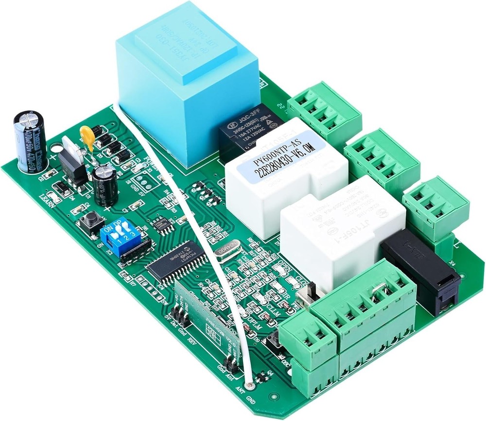 Sliding Gate Motor Controller with Rolling Encryption and Remote Access