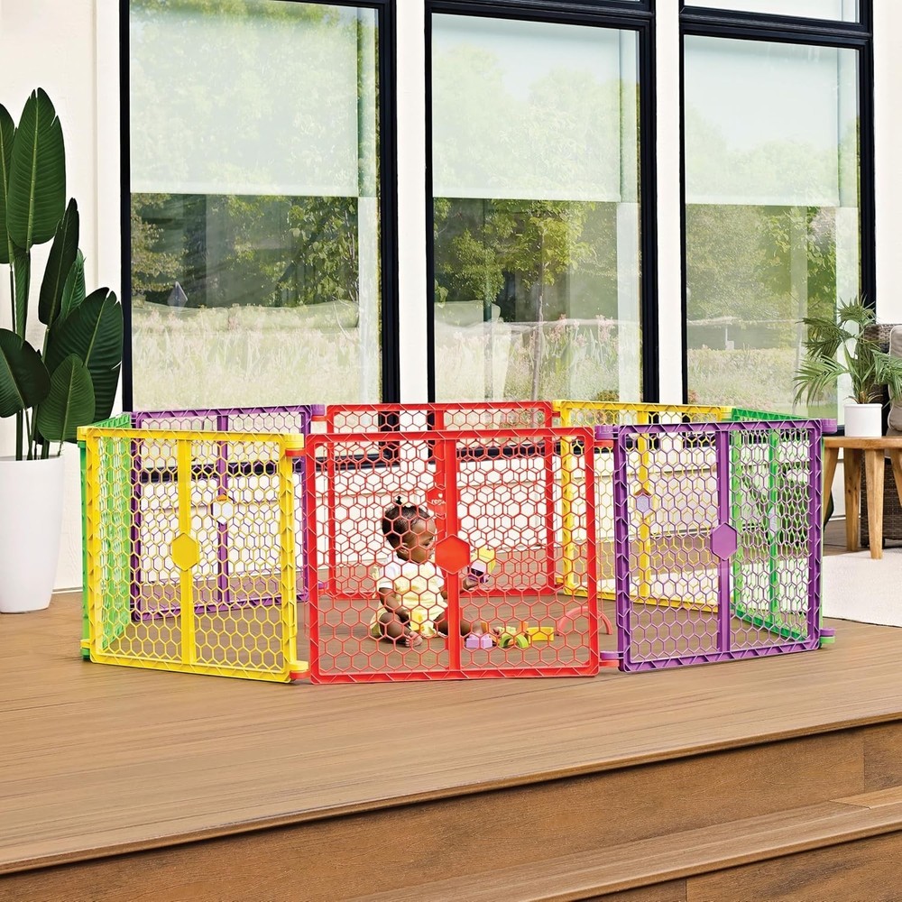 Super Wide Baby Gate & Playpen Combo