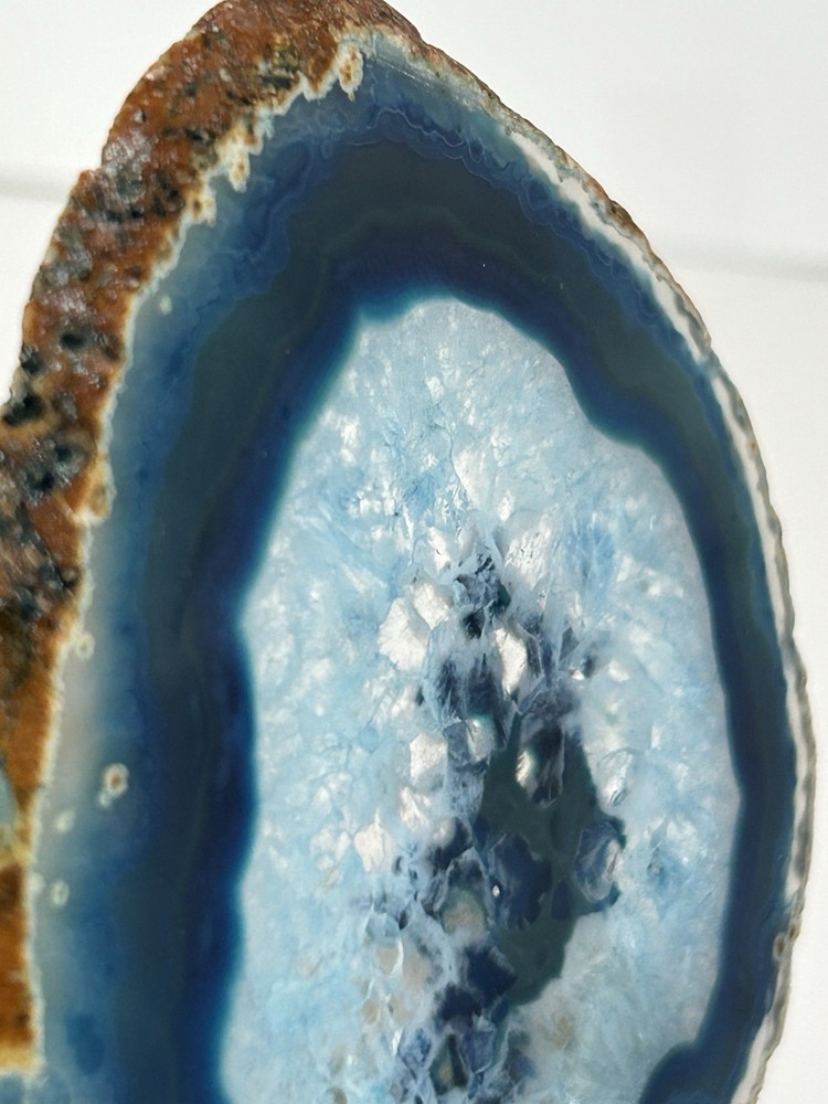 Geode Night Light Blue