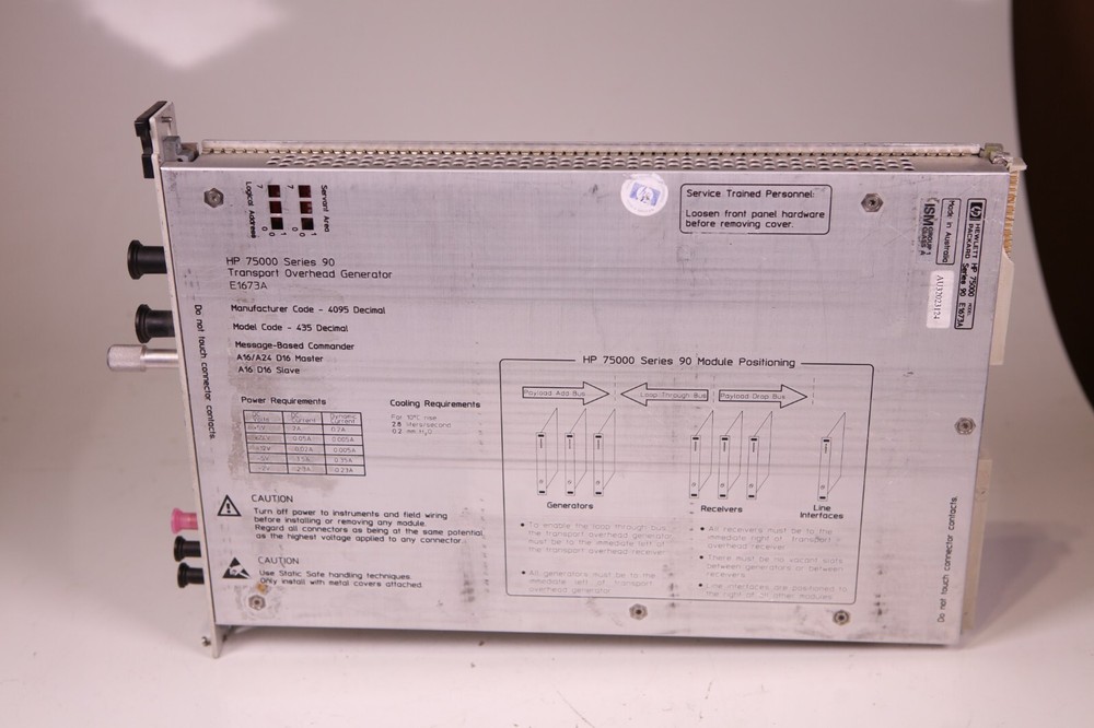 HP Agilent E1673A Module