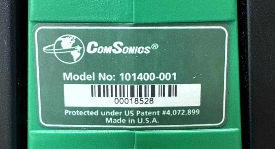 ComSonics Sniffer Sleuth II 101400-001 Leakage Detector