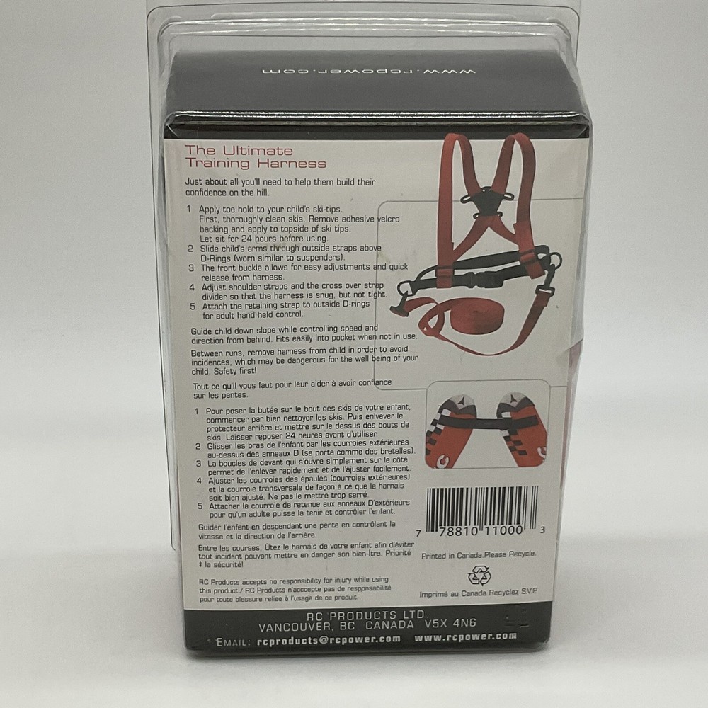 RC Kids Ski training Harness
