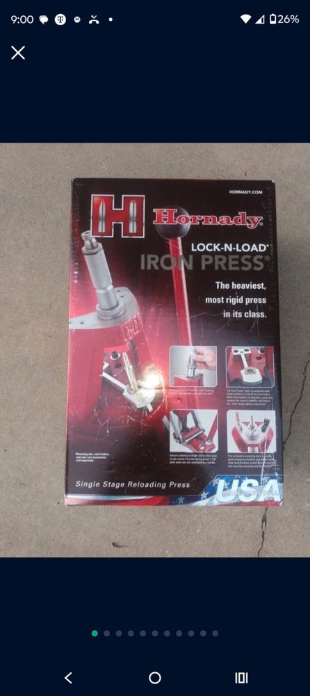 Hornady Reloading press 6.5mm Creedmoor