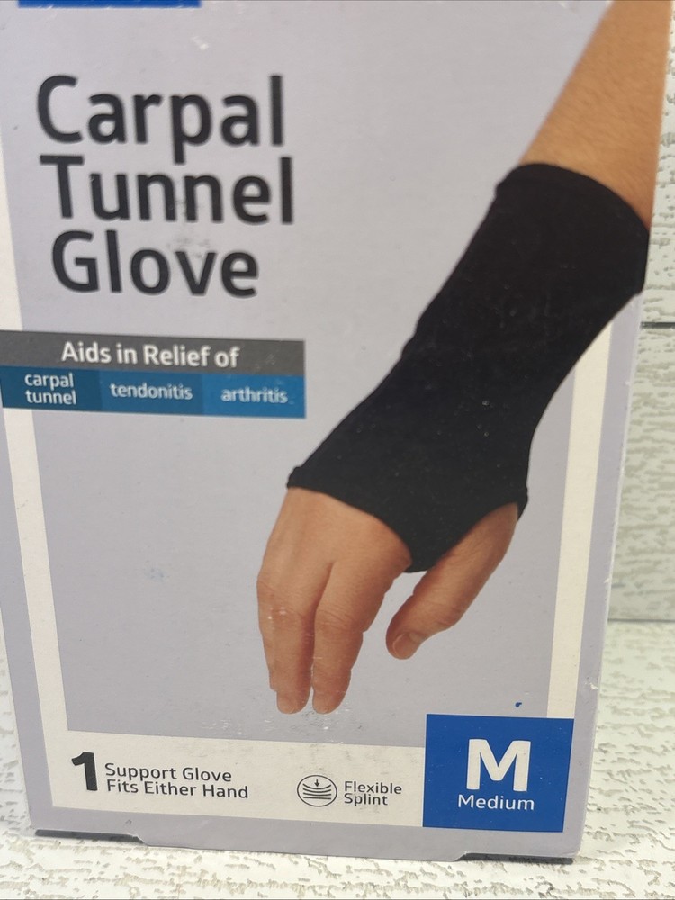 Medline Carpal Tunnel Glove Size Medium