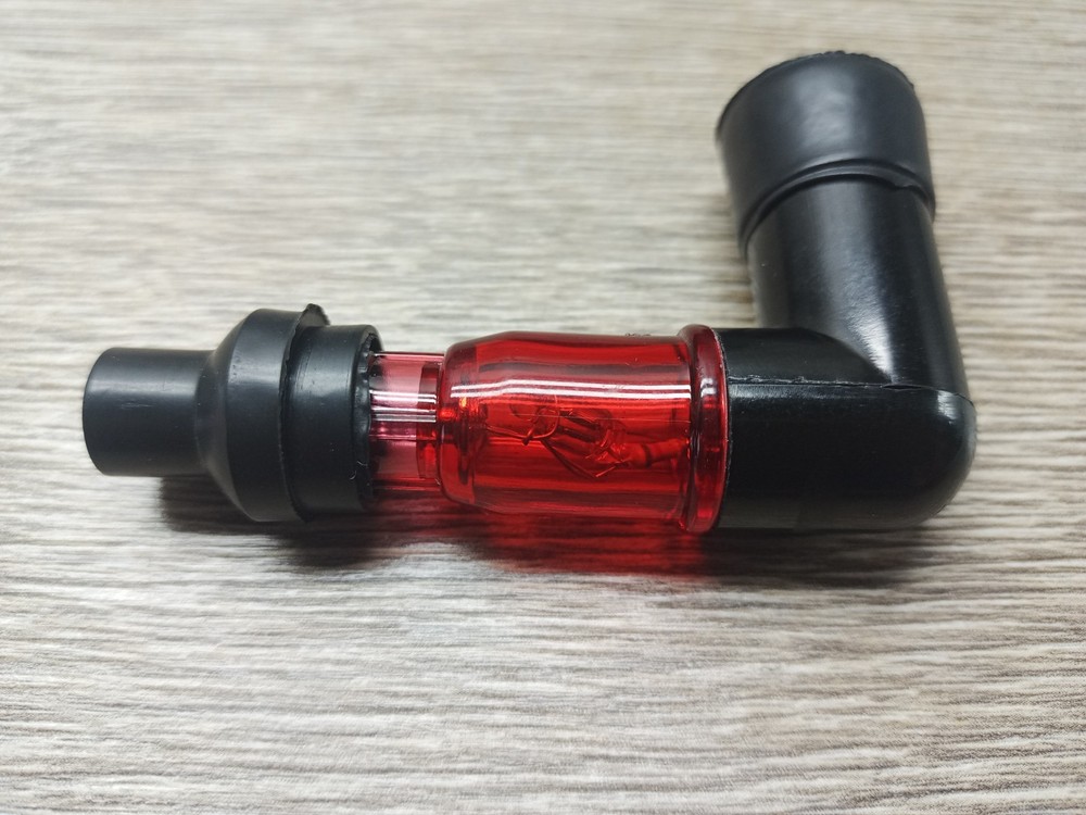 Spark Plug Connector Universal Red Indicator Illuminated