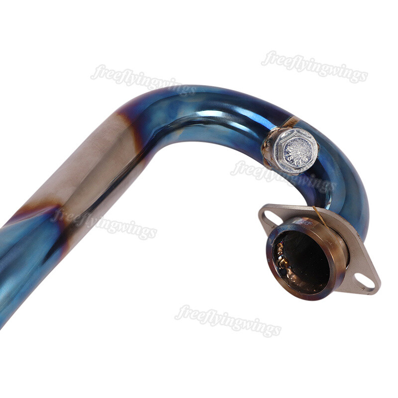 Titanium Header System Exhaust Link Pipe Modified For Duke 250 390 RC390 2017-20