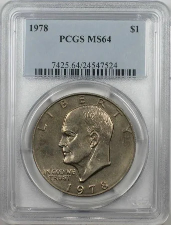 1978 Eisenhower Dollar MS64 PCGS