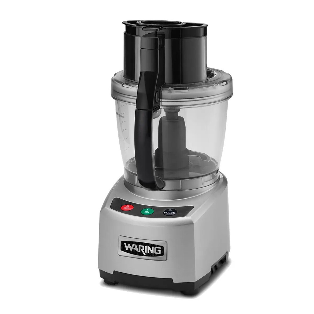 Waring WFP16S 4 Quart Food Processor 2 HP w/ S-Blade & Discs 120v