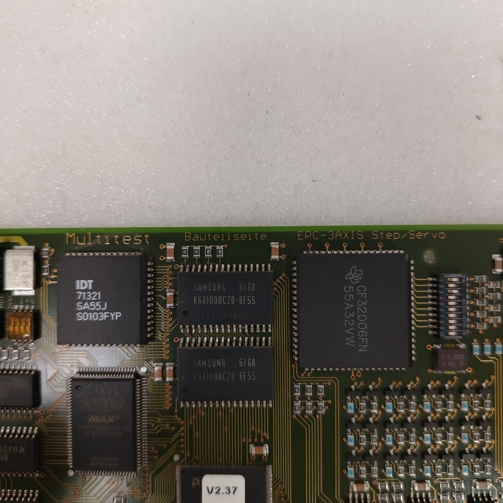 Multitest EPC-3AXIS Bauteilseite Step/Servo Used In Multitest MT9928