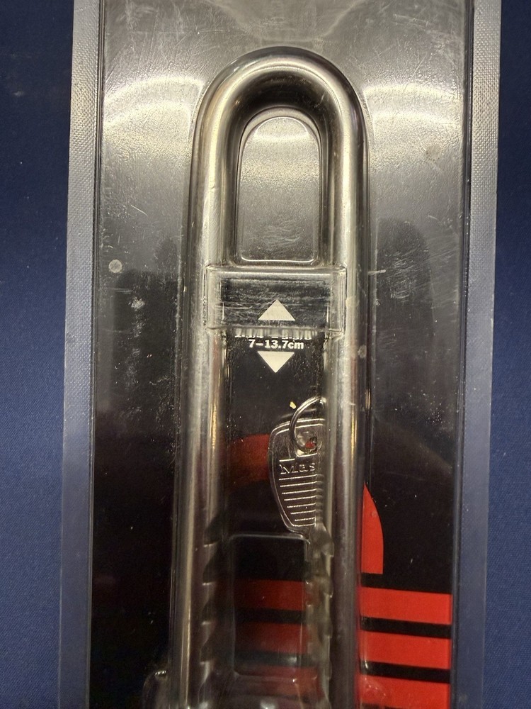 Master Lock 517D Padlock 2 -3/4" - 5-3/8" Long Adjustable Shackle