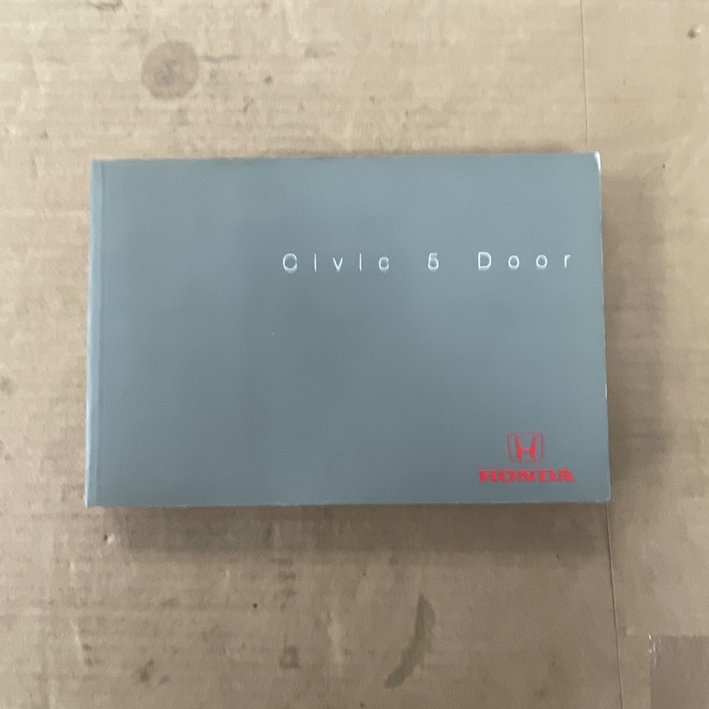 HONDA CIVIC owners Manual Hand Book