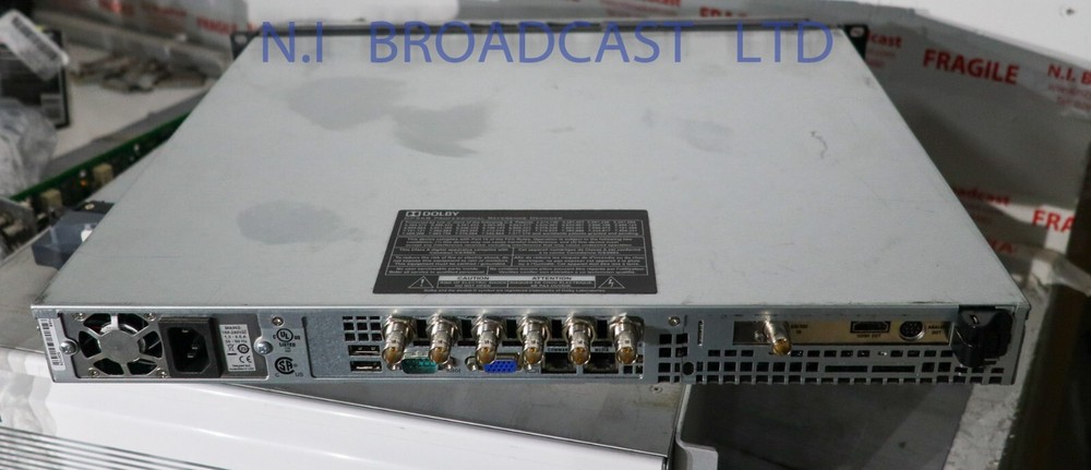 Dolby DP568 reference decoder for 7.1 surround The Dolby DP568 Professional