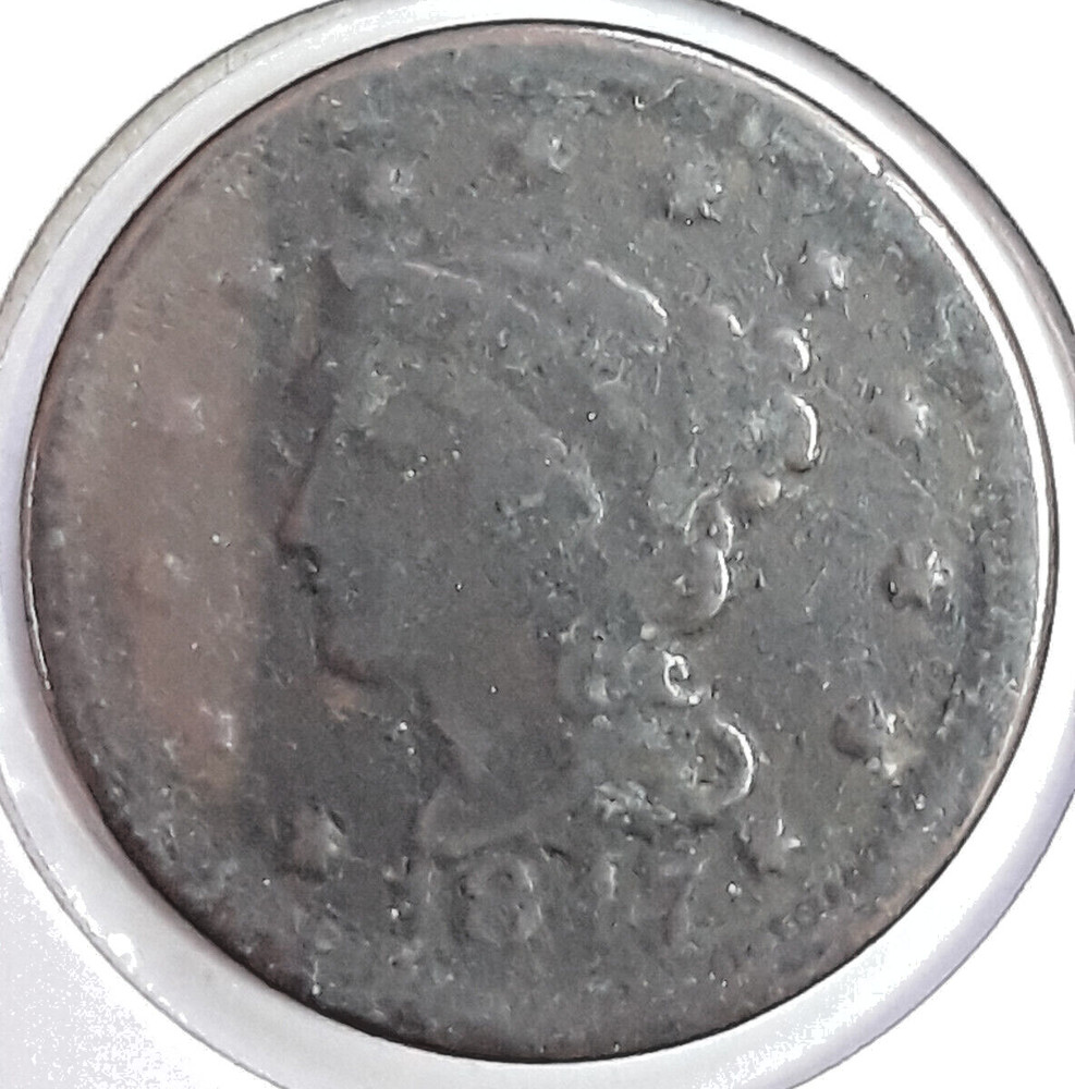 1847 Braided Hair Large Cent